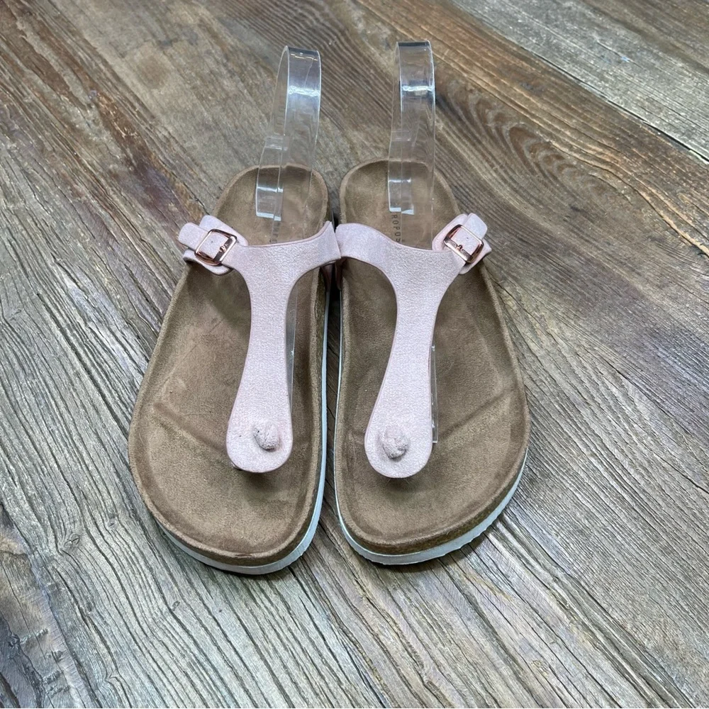 New ~. AÉROPOSTALE T-Strap Cork Sandal Size 9